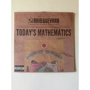 Ghais Guevara Today's Mathematics LP 45 RPM Brown Tan Black Splatter NM NOV-025
